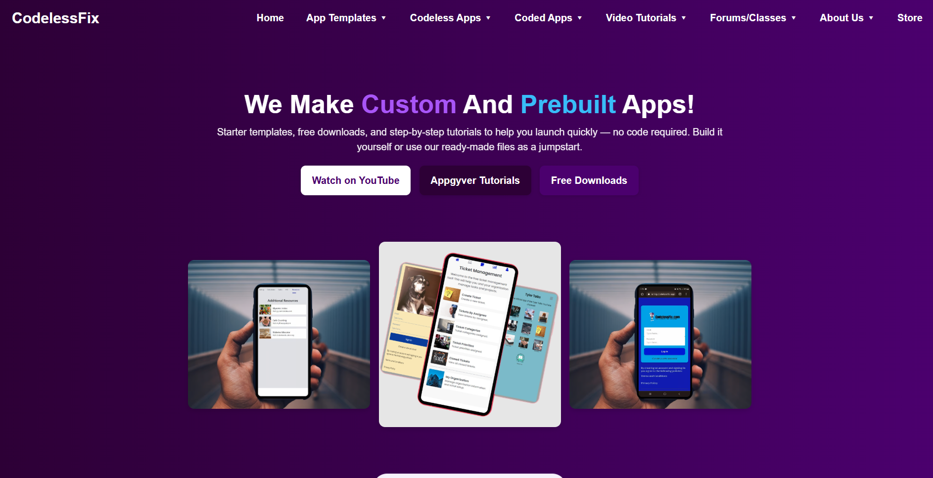 CodelessFix screenshot
