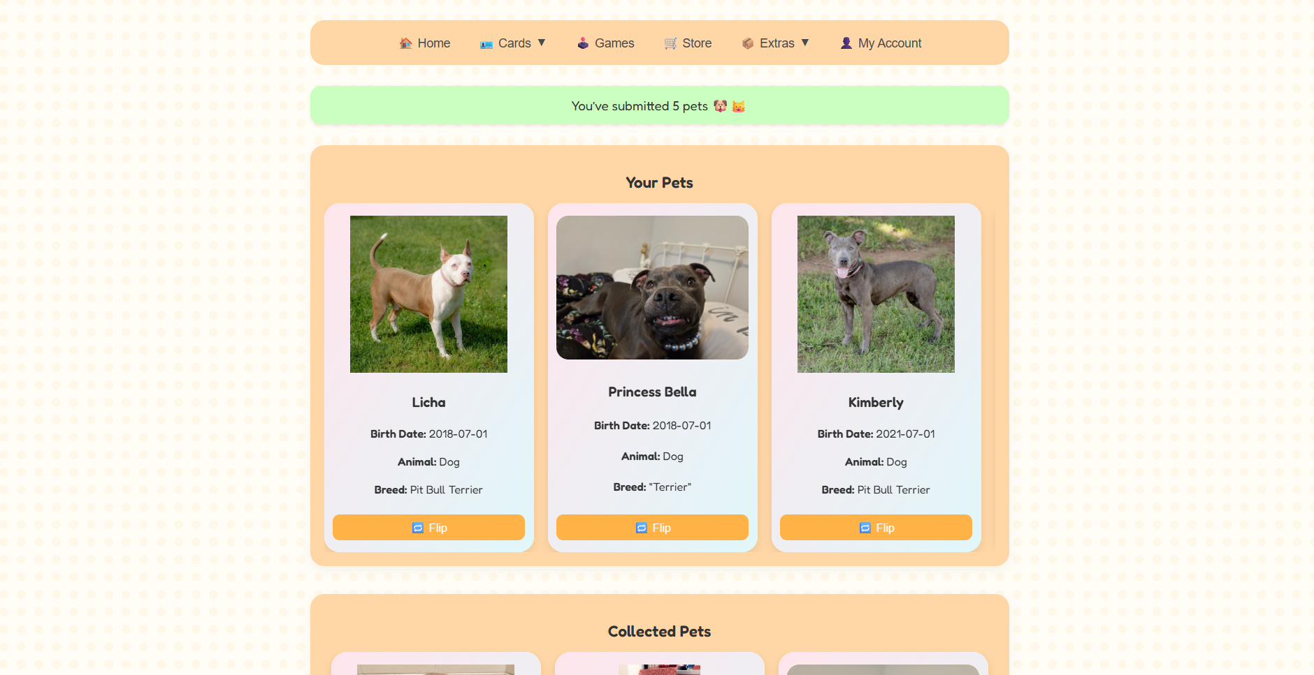MyPetDeck screenshot